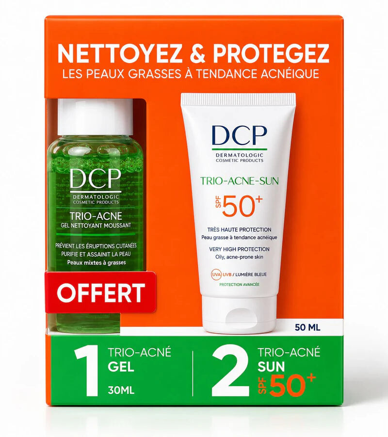DCP Trio-Acné Sun Crème solaire SPF50+ 50 ml DCP Trio-Acné Sun Crème solaire SPF50+ 50 ml