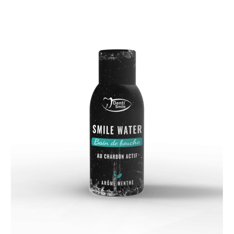 Denti-Smile Bain de bouche au charbon actif Menthe 300 ml