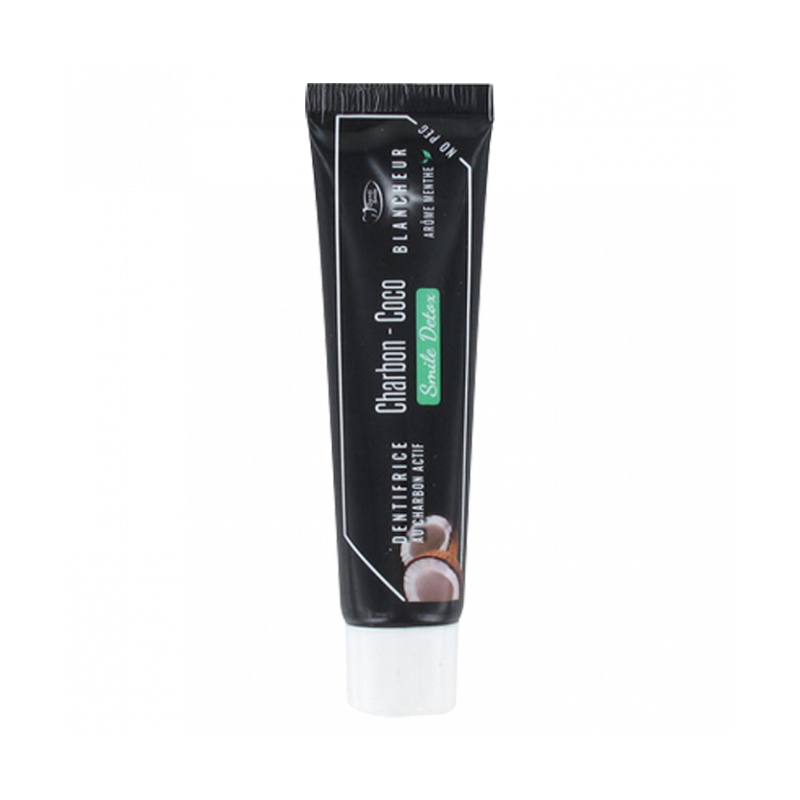 Denti-Smile Dentifrice au charbon de coco Menthe 100 g Denti-Smile Dentifrice au charbon de coco Menthe 100 g