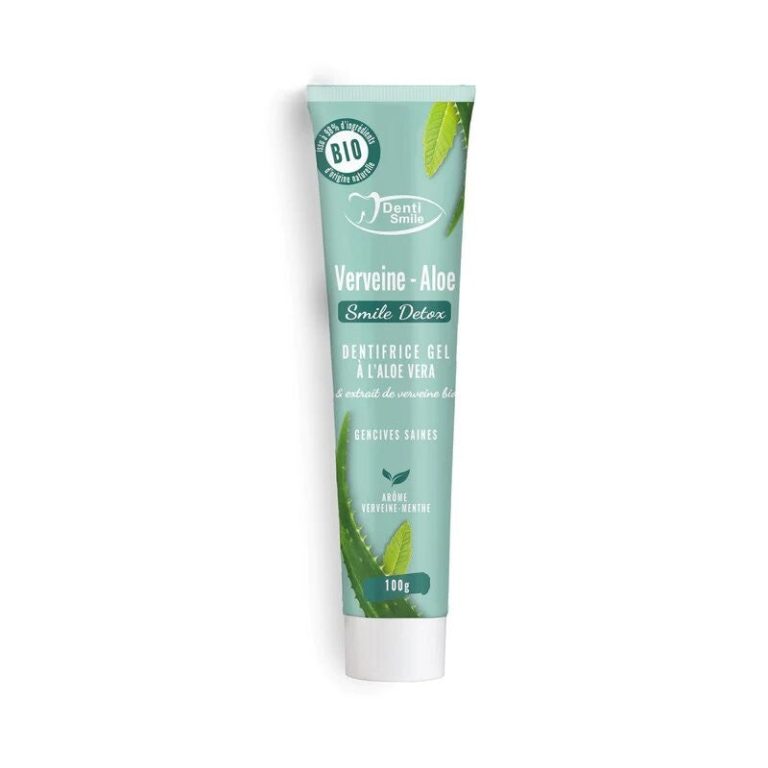 Denti-Smile Smile Détox Gel dentifrice Verveine Aloe vera 100 g