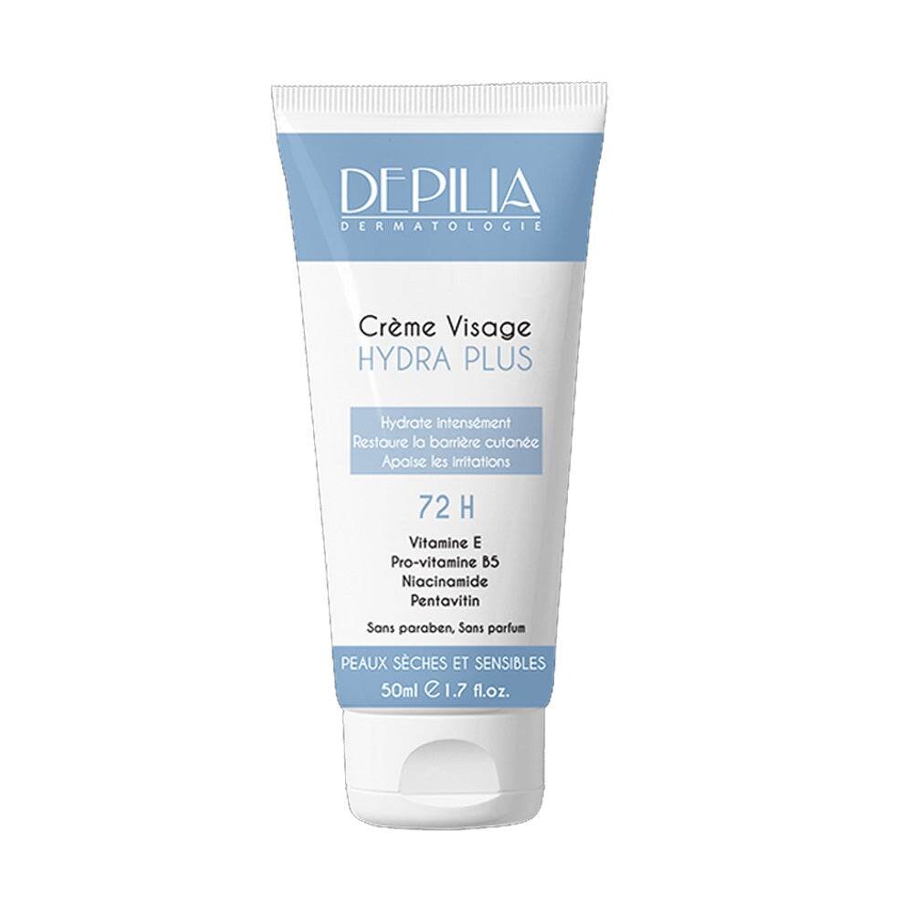 Depilia Crème visage hydratante Plus 50 ml Depilia Crème visage hydratante Plus 50 ml