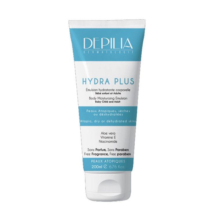Depilia Émulsion hydratante corporelle Plus Lait 200 ml