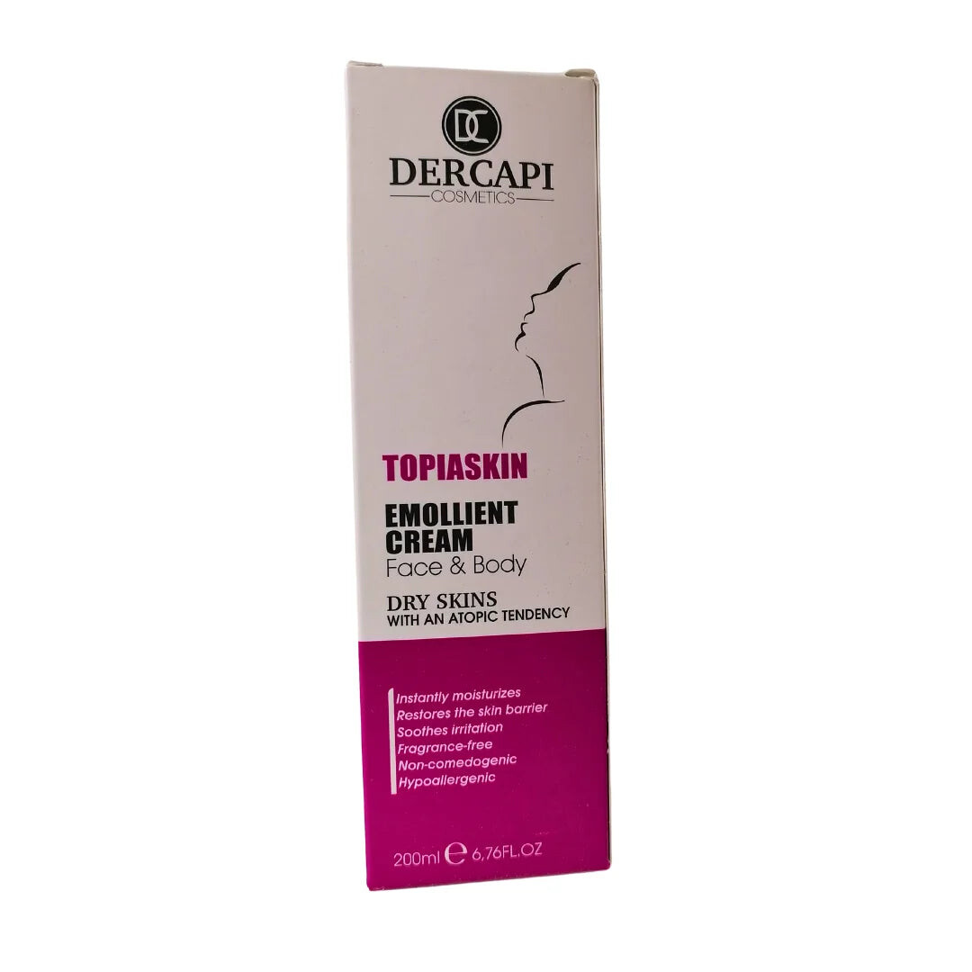 Dercapi Crème émolliente Peaux sèches 200 ml Dercapi Crème émolliente Peaux sèches 200 ml
