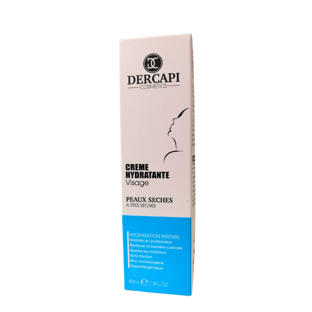 Dercapi Crème hydratante Peaux sèches 40 ml Dercapi Crème hydratante Peaux sèches 40 ml
