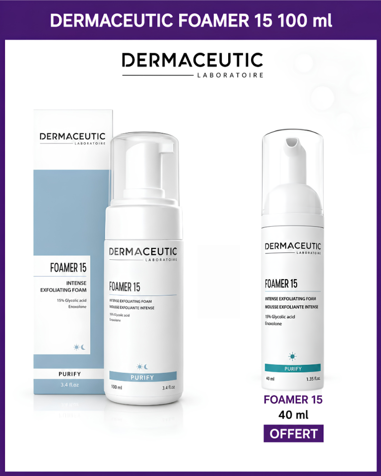 Dermaceutic Foamer 15 Nettoyant expert 100 ml + Foamer 15 40 ml
