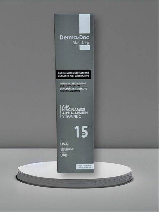 DermaDoc Crème dépigmentante intensive +15 40 ml DermaDoc Crème dépigmentante intensive +15 40 ml