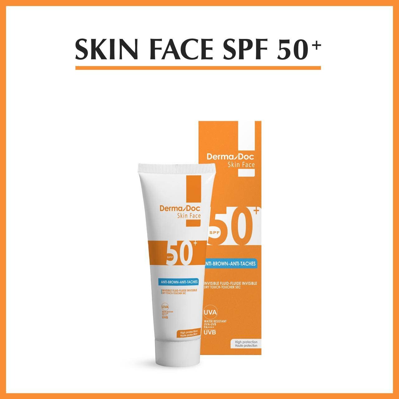 DermaDoc Écran solaire invisible SPF50+ 50 ml DermaDoc Écran solaire invisible SPF50+ 50 ml