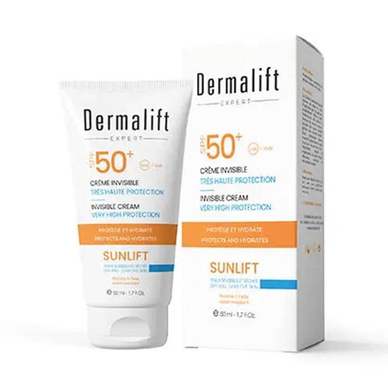 Dermalift Sunlift Écran invisible SPF50+ peaux sèches à très sèches 50 ml