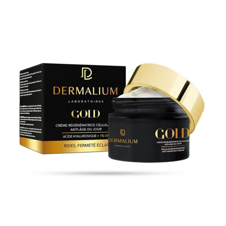 Dermalium Gold Crème régénératrice cellulaire anti-âge jour 50 ml