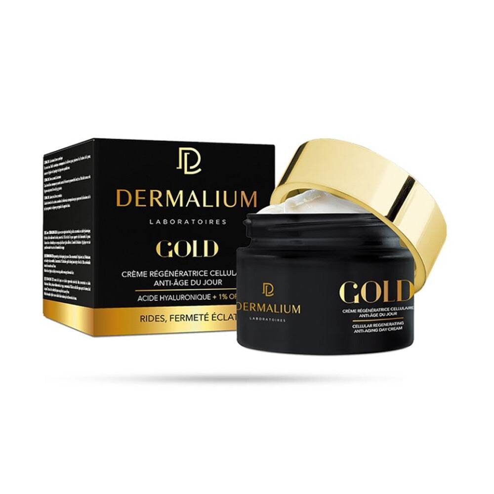 Dermalium Gold Crème régénératrice cellulaire anti-âge jour 50 ml Dermalium Gold Crème régénératrice cellulaire anti-âge jour 50 ml