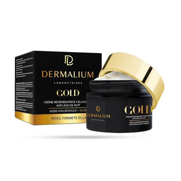 Dermalium Gold Crème régénératrice cellulaire anti-âge nuit 50 ml