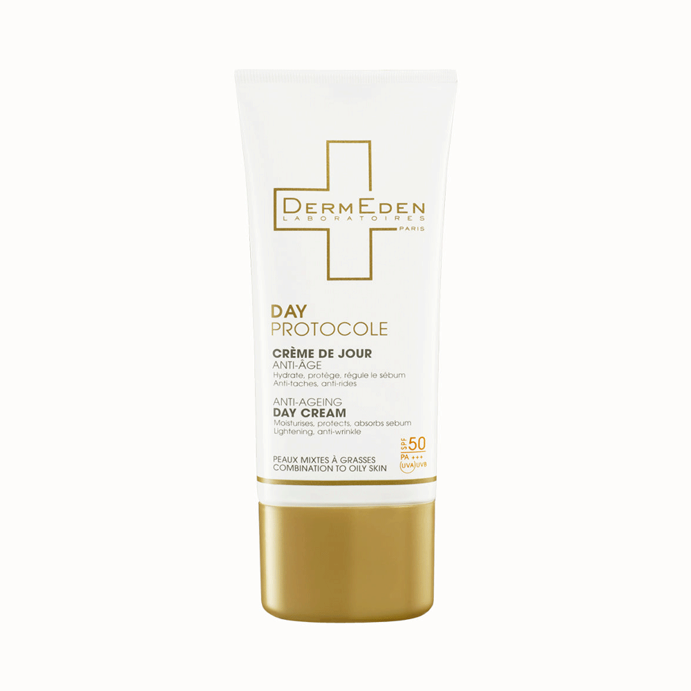 DermEden Crème de jour SPF50 peaux mixtes à grasses 50 ml DermEden Crème de jour SPF50 peaux mixtes à grasses 50 ml