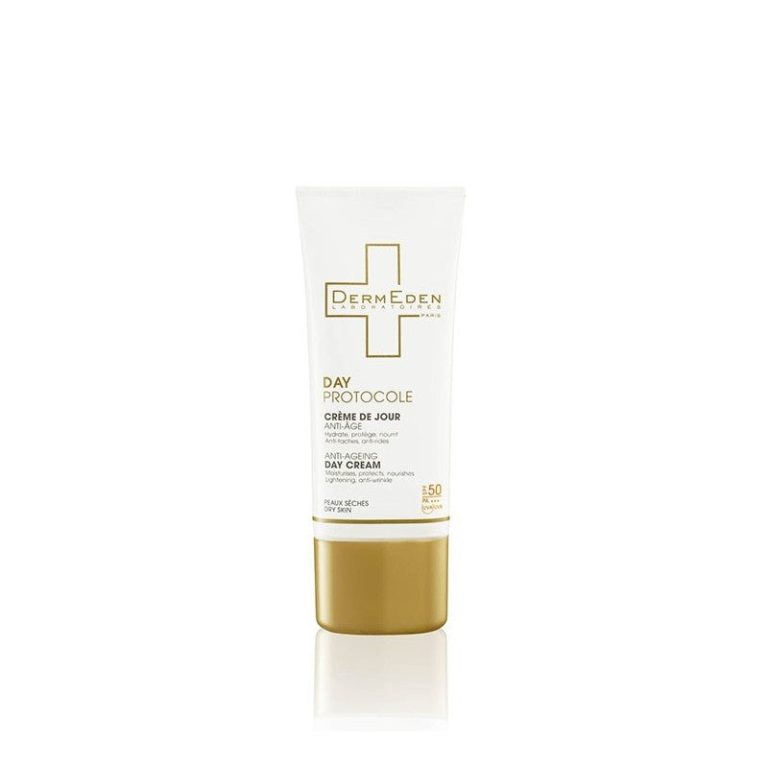 DermEden Day Protocole Crème de jour anti-âge Peaux sèches 50 ml