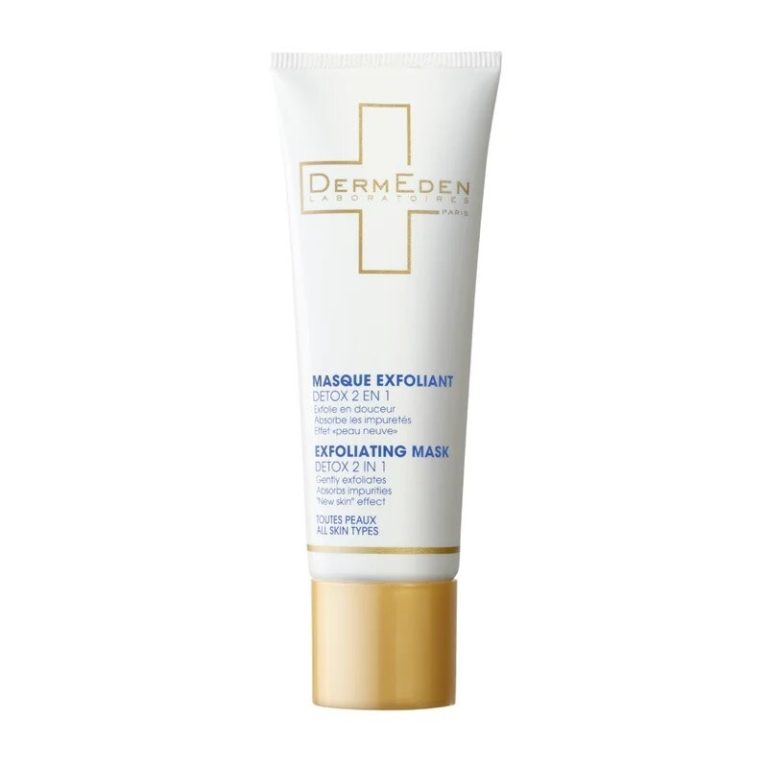 DermEden Masque exfoliant détox 2 en 1 50 ml