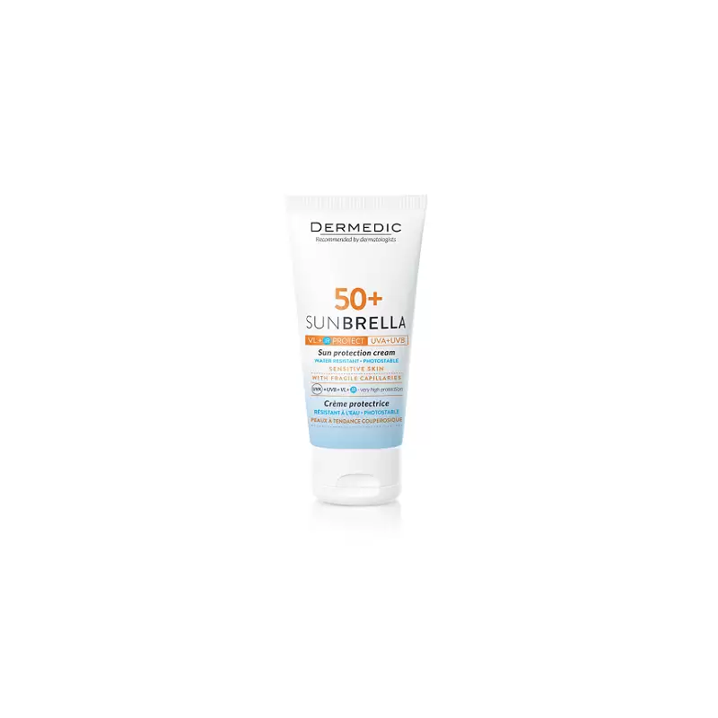 Dermedic Sunbrella Crème solaire Peaux à problèmes vasculaires Dermedic Sunbrella Crème solaire Peaux à problèmes vasculaires