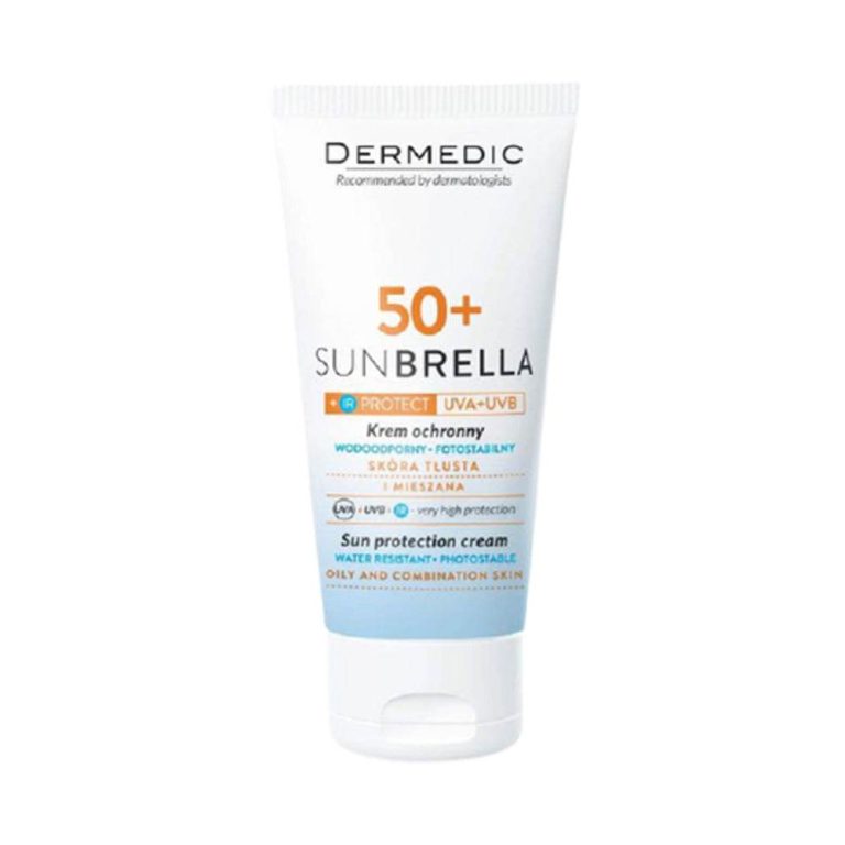 Dermedic Sunbrella Crème SPF50+ Peaux mixtes à grasses et acnéiques 50 ml