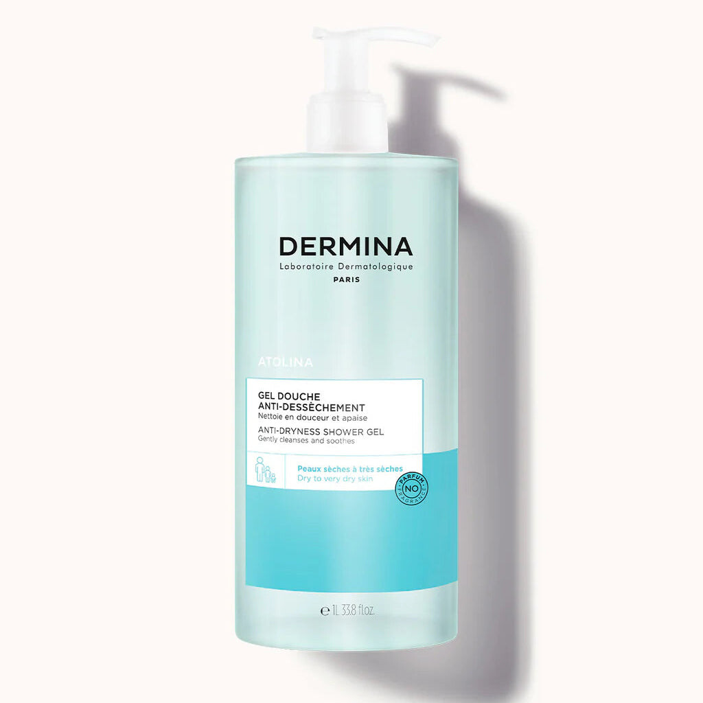 Dermina Atolina Gel douche apaisant 1 L Dermina Atolina Gel douche apaisant 1 L