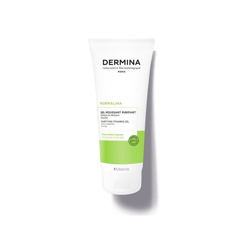 dermina-normalina-gel-moussant-purifiant-200-ml Dermina Normalina Gel moussant purifiant 200 ml