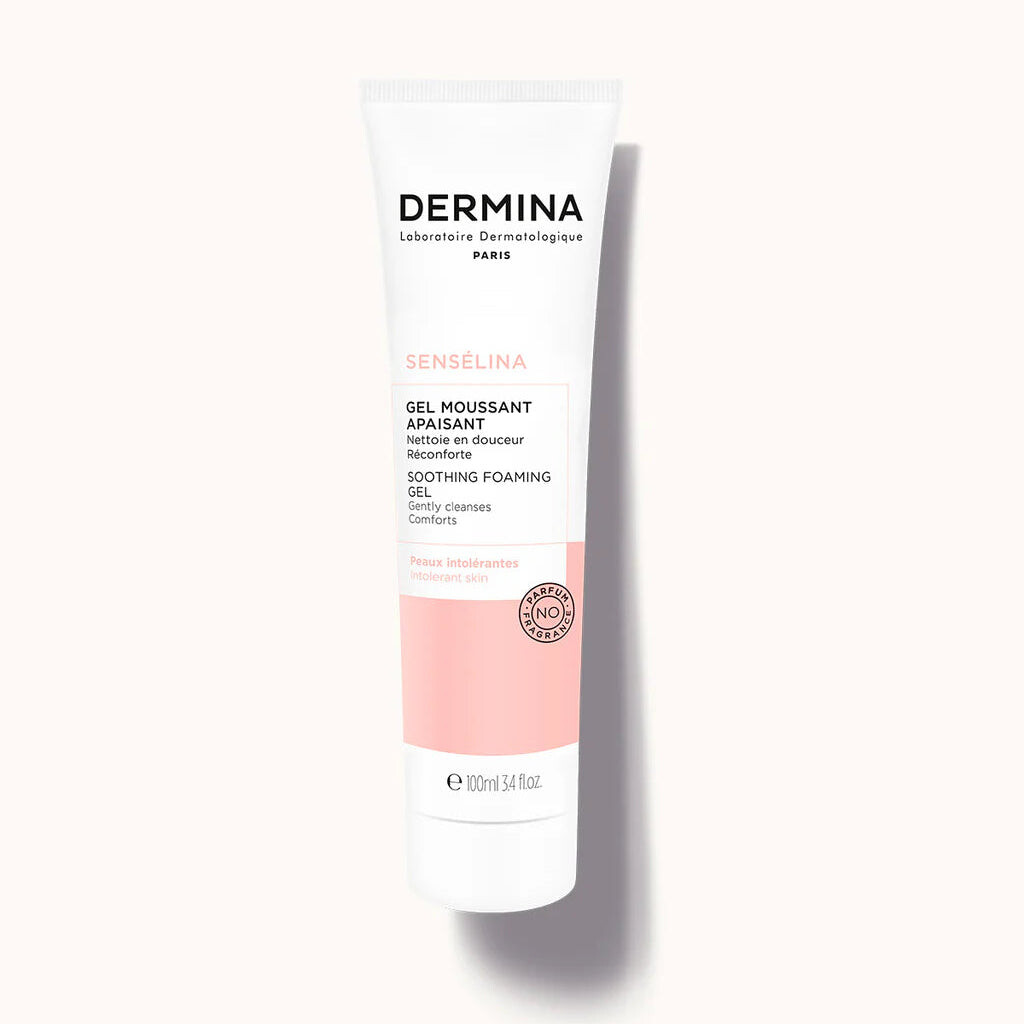 Dermina Senselina Gel moussant apaisant peaux intolérantes 100 ml Dermina Senselina Gel moussant apaisant peaux intolérantes 100 ml