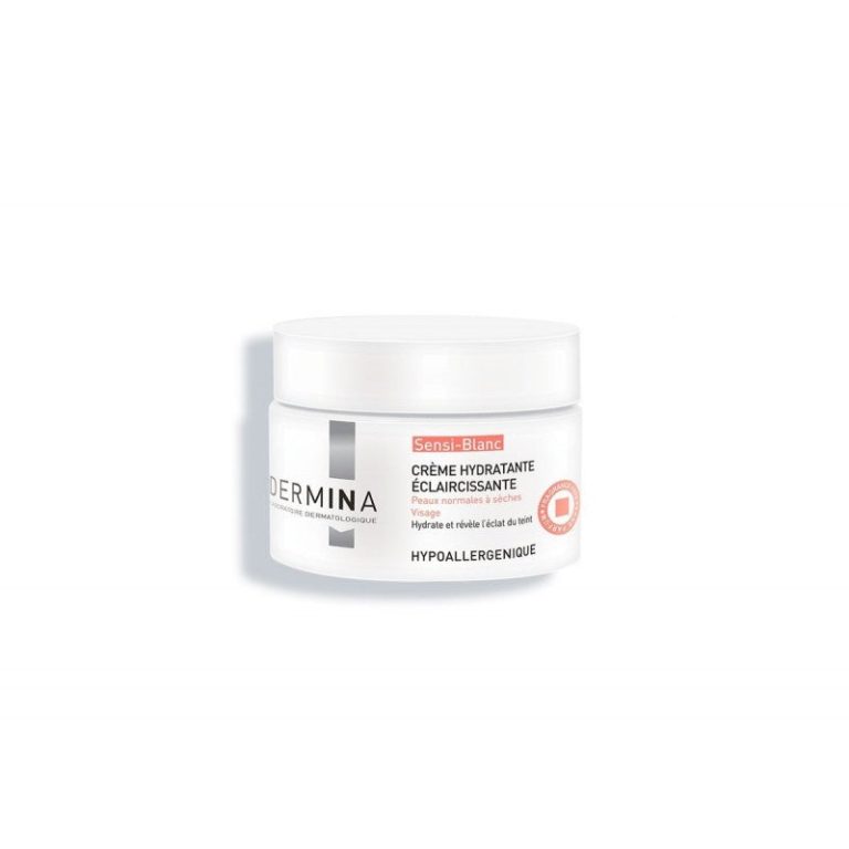 Dermina Sensi-Blanc Crème hydratante éclaircissante 40 ml