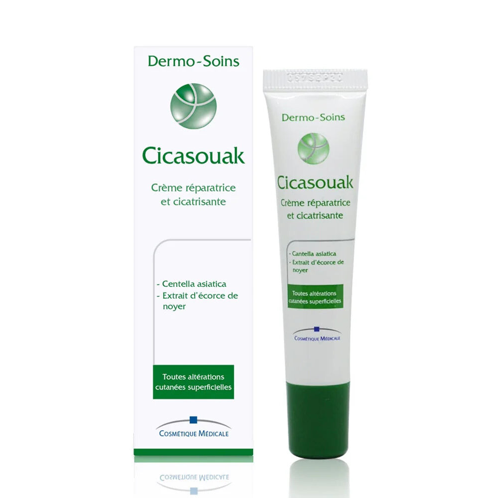 Dermo Soins Cicasouak Crème réparatrice et restructurante 15 ml Dermo Soins Cicasouak Crème réparatrice et restructurante 15 ml