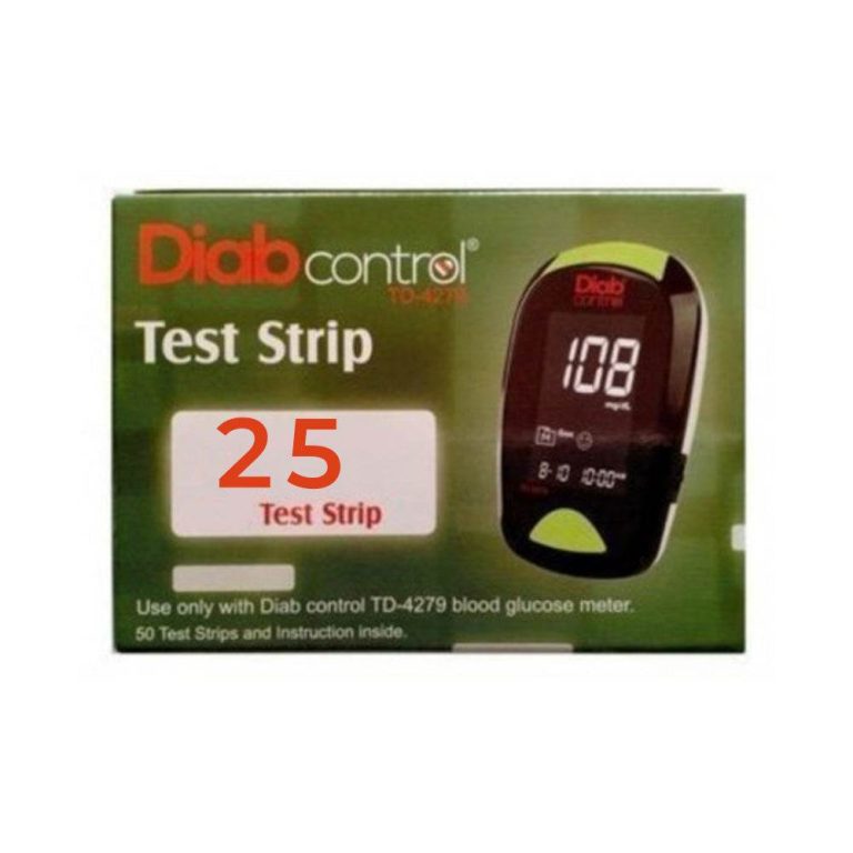 Diabcontrol Bandelettes de glycémie 25 pièces