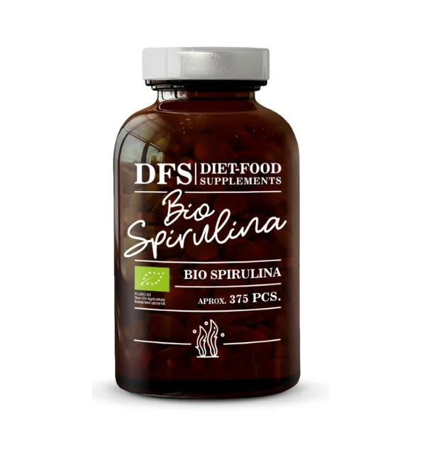 Diet Food Spiruline bio 400 mg 375 comprimés