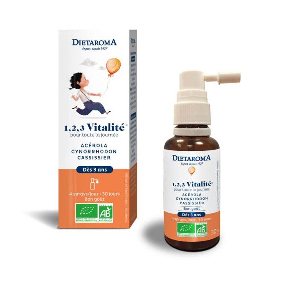 Dietaroma 1,2,3 Vitalité 30 ml Dietaroma 1,2,3 Vitalité 30 ml