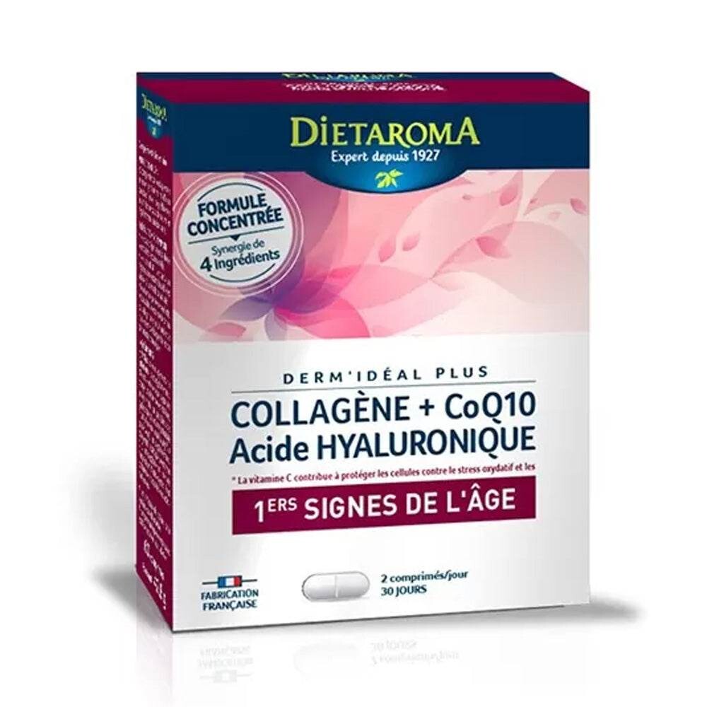 Dietaroma Collagène + CoQ10 + Acide hyaluronique 60 comprimés Dietaroma Collagène + CoQ10 + Acide hyaluronique 60 comprimés