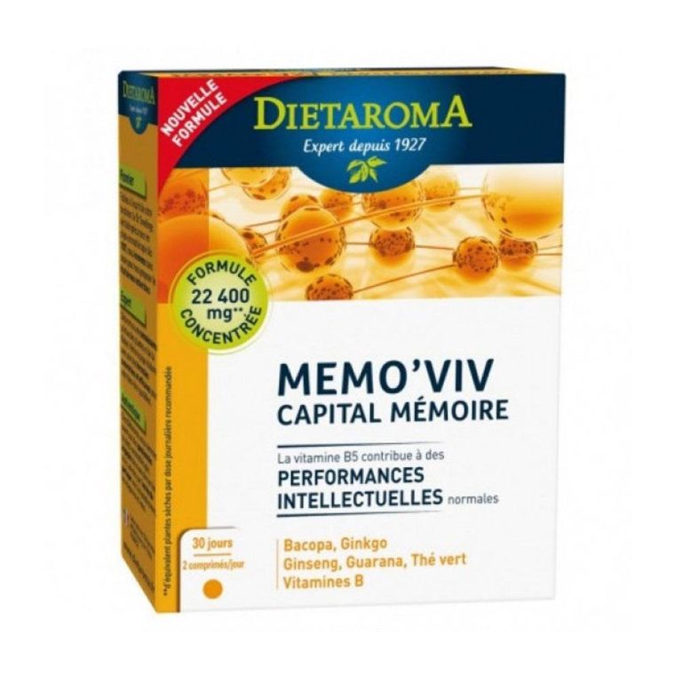Dietaroma Memo'viv+ Capital mémoire 60 capsules