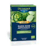 Dietaroma Radis noir Artichaut bio 20 ampoules x 10 ml
