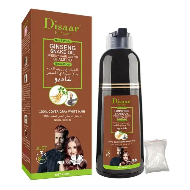 Disaar Ginseng Snake Oil Shampoo Color Nature Brown 400 ml