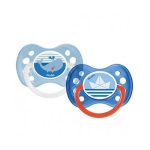 Dodie 2 sucettes anatomiques Duo Mer +6 mois A14