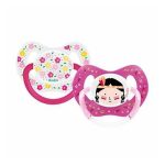 Dodie 2 sucettes jour et nuit Rose +18 mois P51