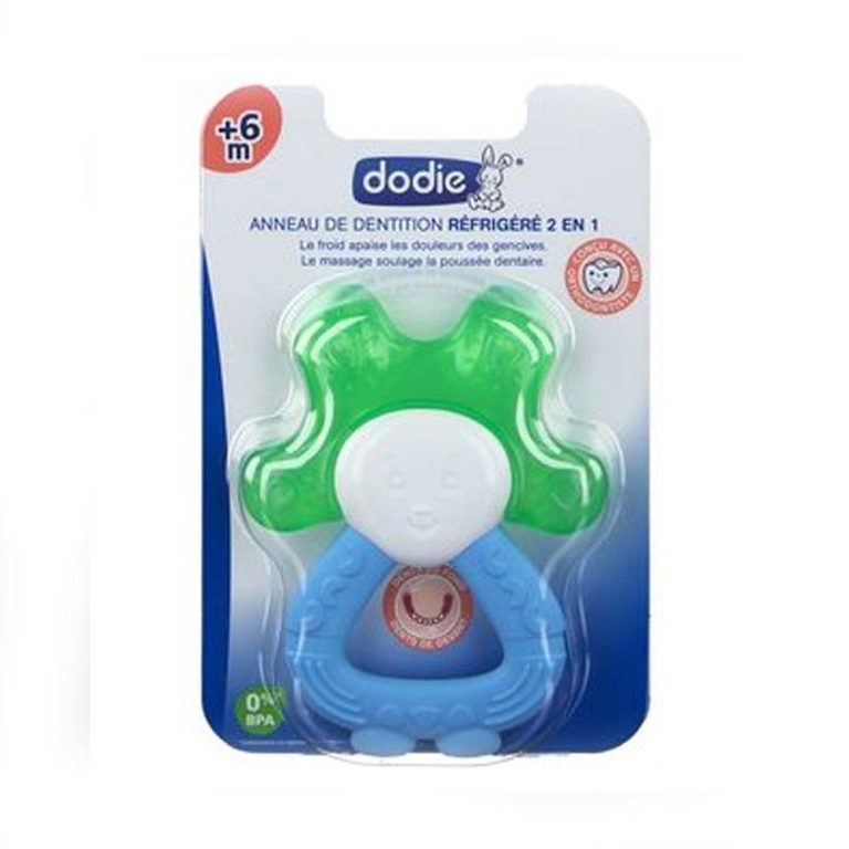 Dodie Anneau de dentition réfrigéré 2 en 1