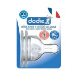 Dodie Initiation+ 2 tétines rondes 3 vitesses débit 1 0-6 mois
