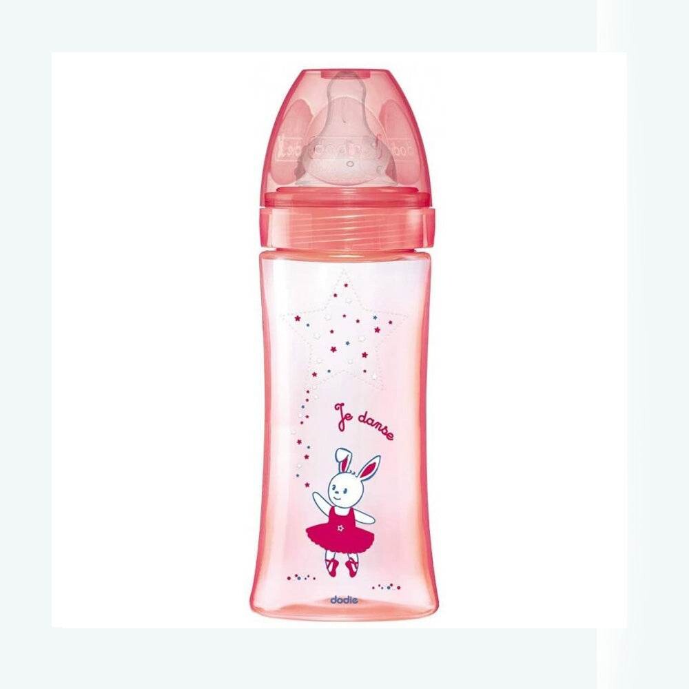 Dodie Initiation+ Biberon tétine ronde 3 vitesses +6 mois 330 ml Dodie Initiation+ Biberon tétine ronde 3 vitesses +6 mois 330 ml