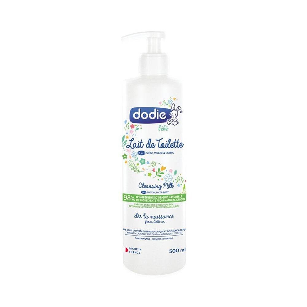 Dodie Lait de toilette 3 en 1 500 ml