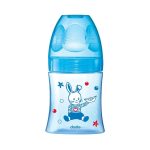 Dodie Sensation+ Biberon anti-colique Ourson bleu tétine plate 0-6 mois 150 ml