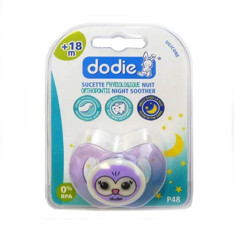 Dodie Sucette physiologique Nuit 18 mois+ P48