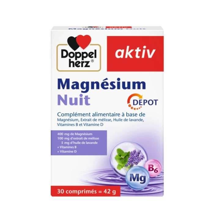 Doppelherz Aktiv Magnésium Nuit 30 comprimés Doppelherz Aktiv Magnésium Nuit 30 comprimés