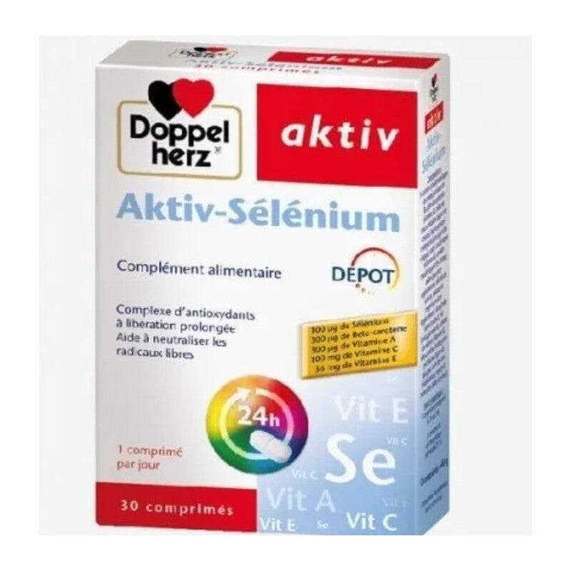 Doppelherz Aktiv Sélénium 30 comprimés Doppelherz Aktiv Sélénium 30 comprimés