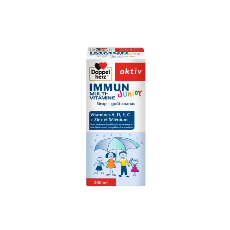 Doppelherz Immun Multivitamines Junior Sirop 200 ml