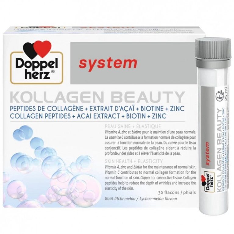 Doppelherz System Kollagen Beauty 30 ampoules buvables