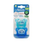 Dr. Brown's 2 sucettes Butterfly Shield 0-6m