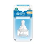 Dr. Brown's 2 tétines col étroit L3 6m+ 332-INTL