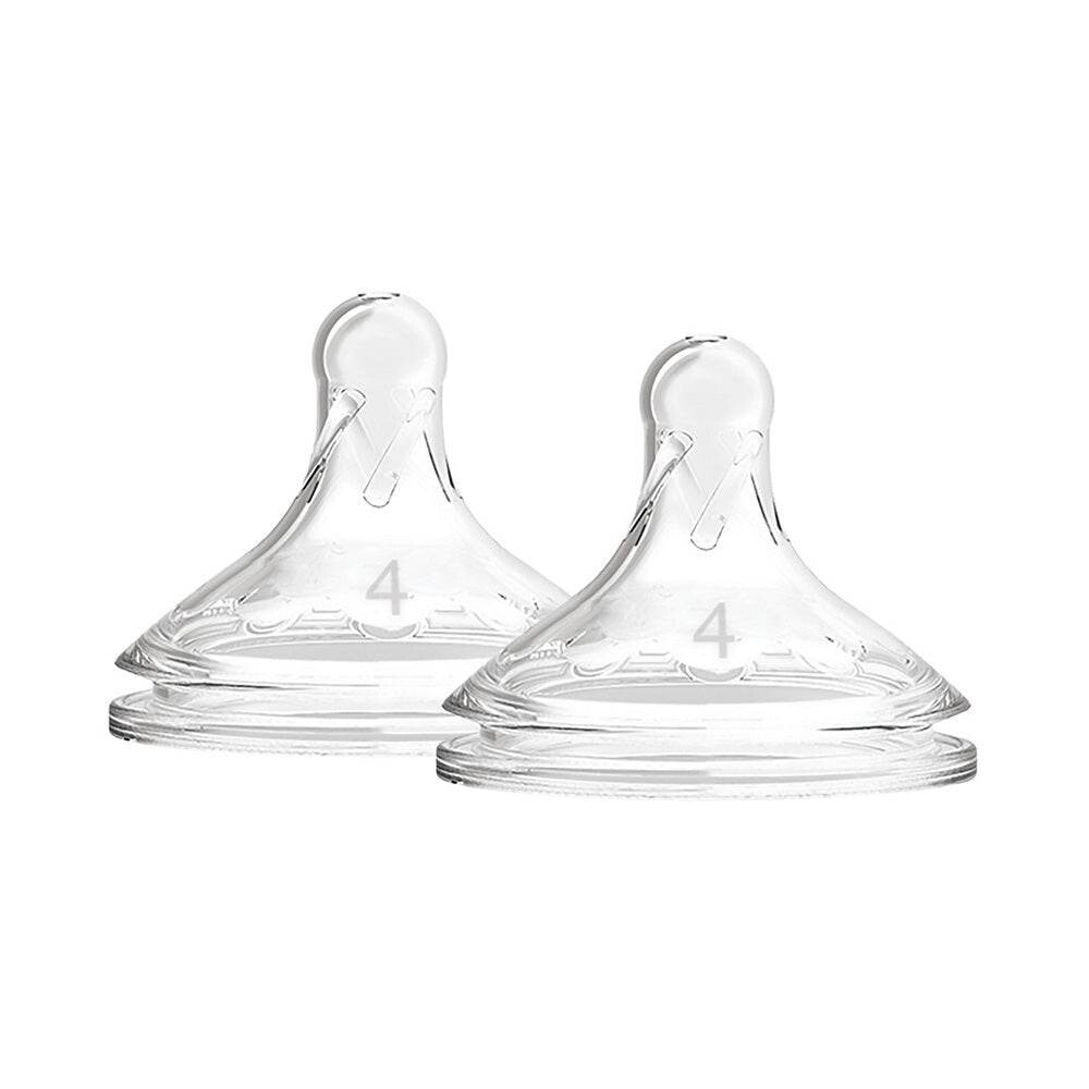 Dr. Brown's 2 tétines col large L4 9m+ WN4201-INTL Dr. Brown's 2 tétines col large L4 9m+ WN4201-INTL