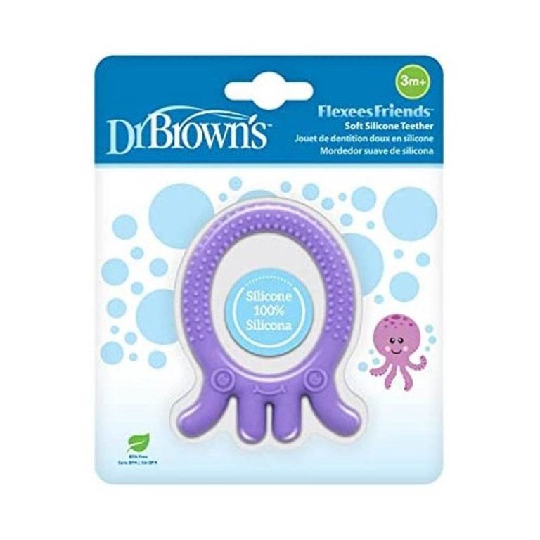 Dr. Brown's Anneau de dentition apaisant violet 3m+ TE006