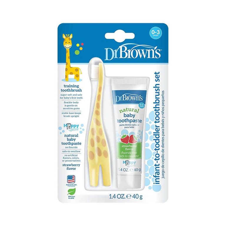 Dr. Brown's Brosse à dents 0-3 ans Girafe HG060