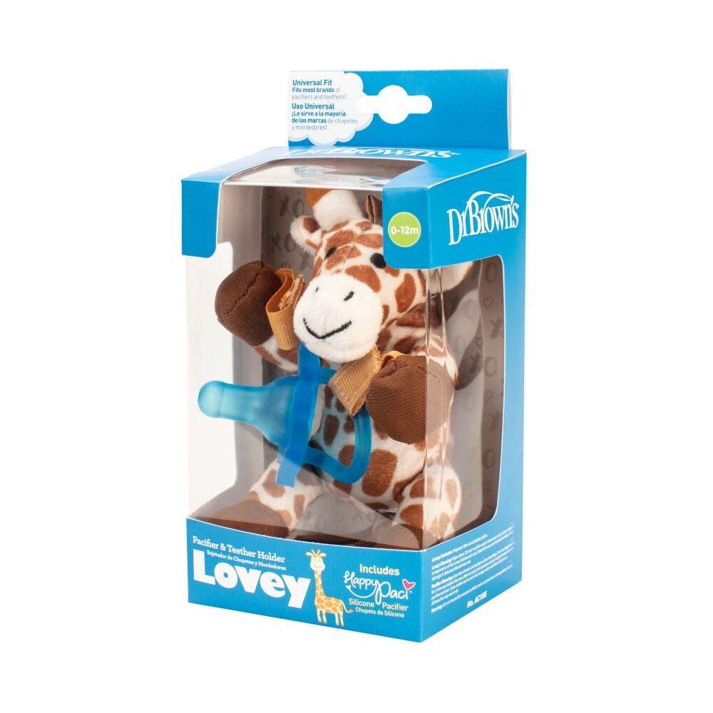 Dr. Brown's Doudou Girafe avec tétine 0-12m AC155 Dr. Brown's Doudou Girafe avec tétine 0-12m AC155